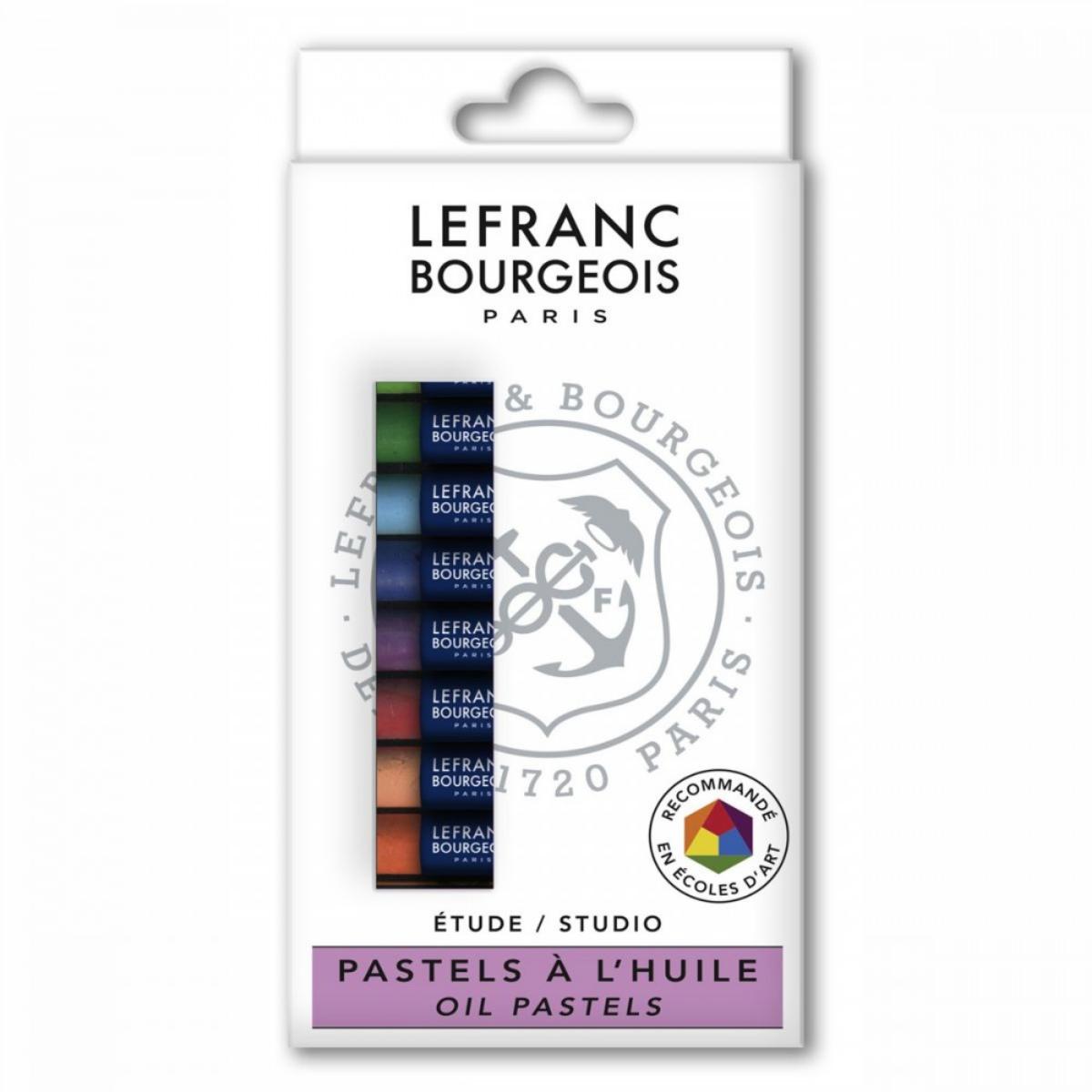 Giz Pastel Oleoso Lefranc & Burgeois - 12 Cores Lefranc & Burgeois