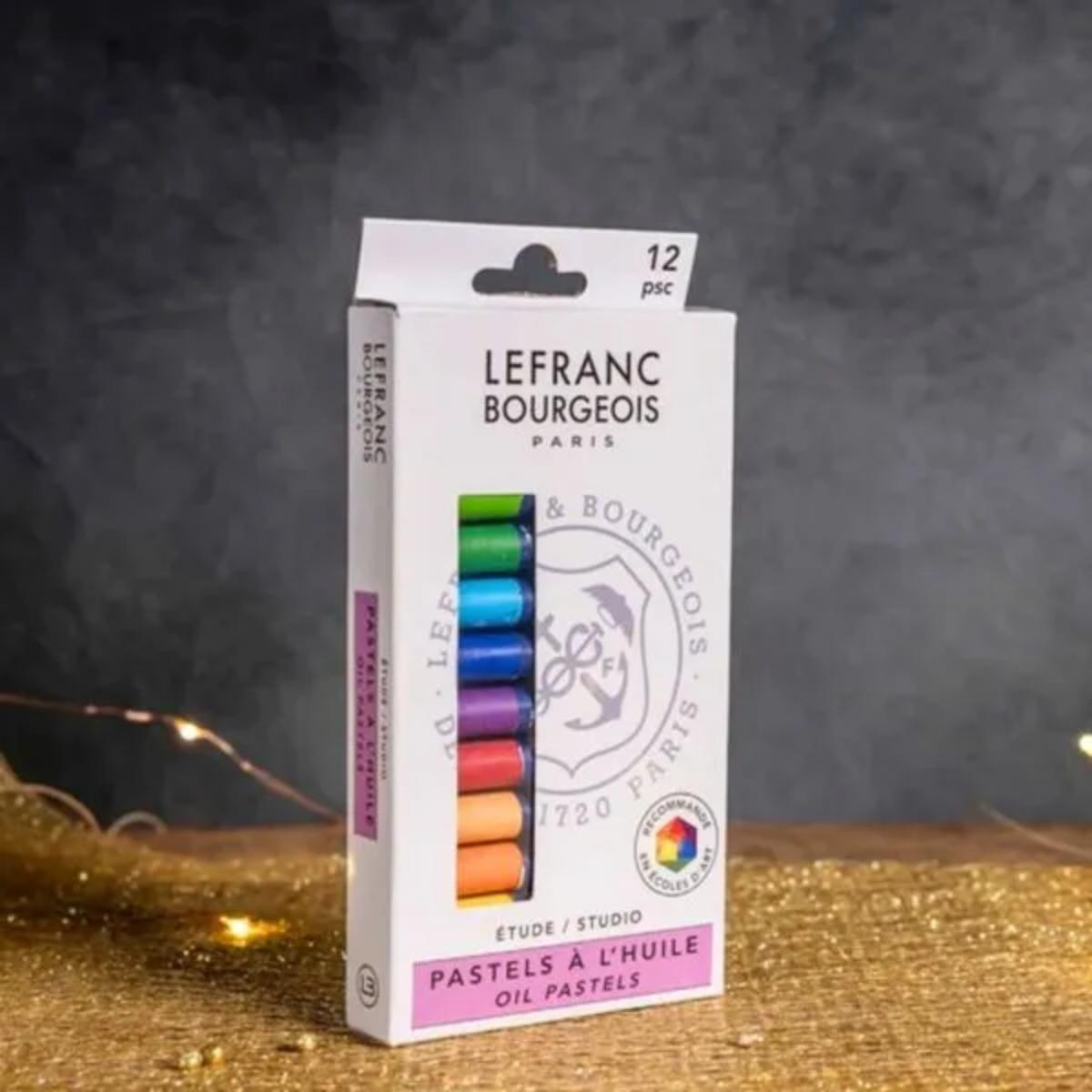 Giz Pastel Oleoso Lefranc & Burgeois - 12 Cores Lefranc & Burgeois