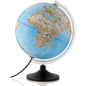 Globo Terrestre National Geographic Carbon Classic Iluminado - 30cm