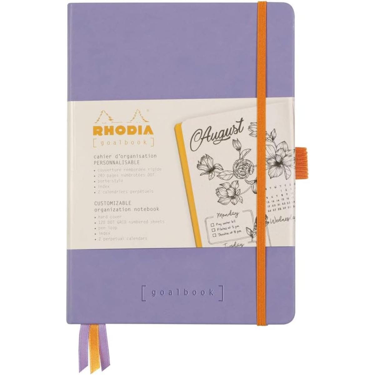 Goalbook Rhodia A5 Capa Dura - Iris Rhodia