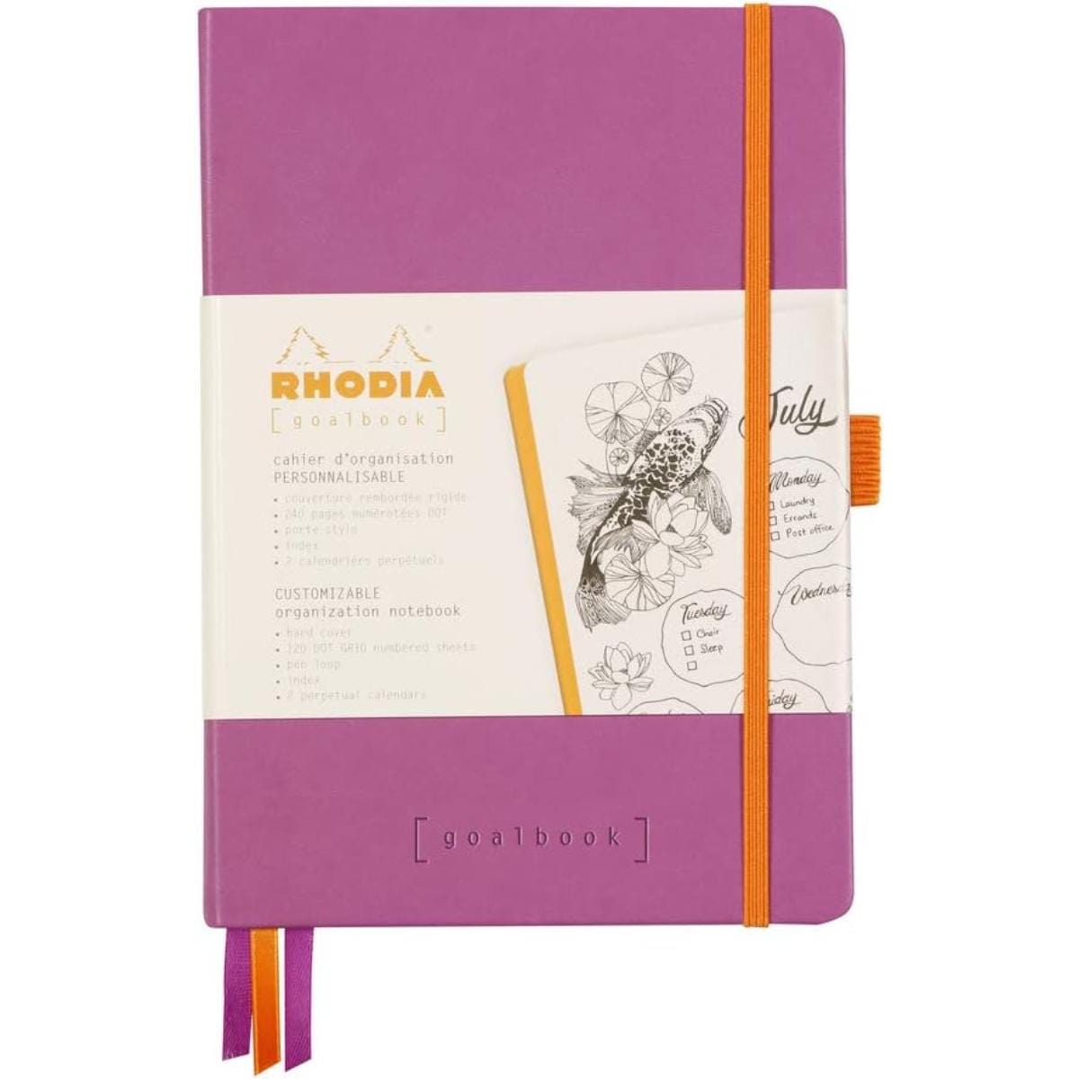Goalbook Rhodia A5 Capa Dura - Lilac Rhodia