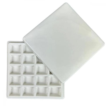 Godê de Cerâmica com Tampa Sinoart - 12X12cm Sinoart