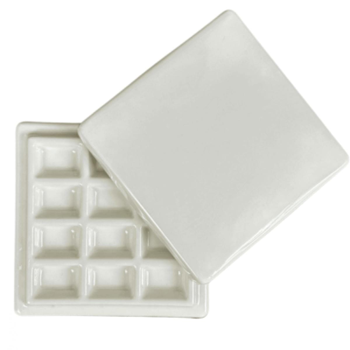 Godê de Cerâmica com Tampa Sinoart - 9,7X9,7cm Sinoart