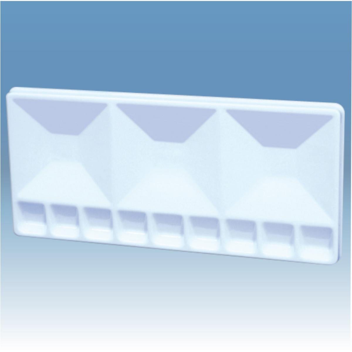 Godê  Plástico Trident - 12 Cavidades 33x15cm - Modelo 12456 Trident