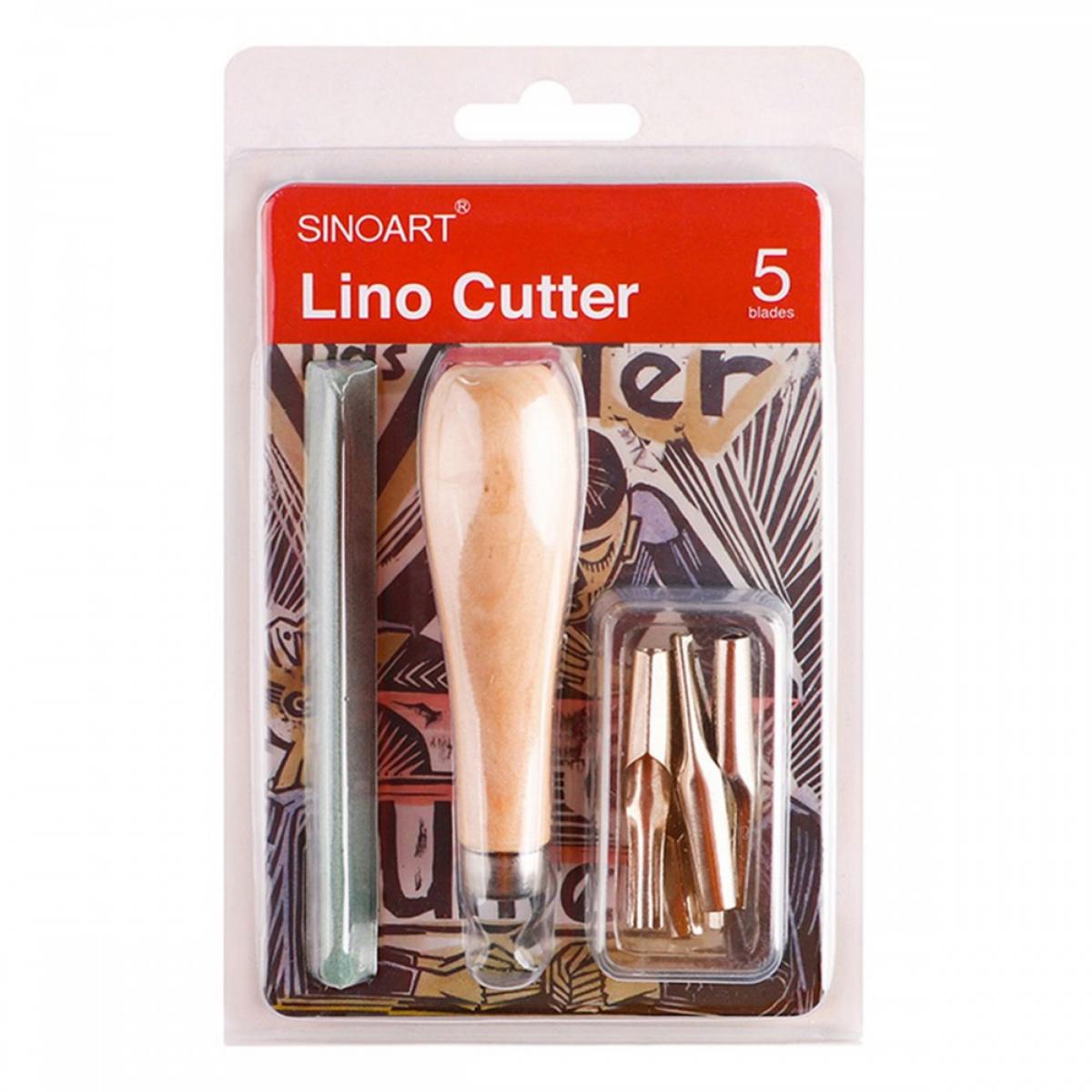 Goiva Para Xilo e Linóleo - 5 Peças - Sinoart Sinoart