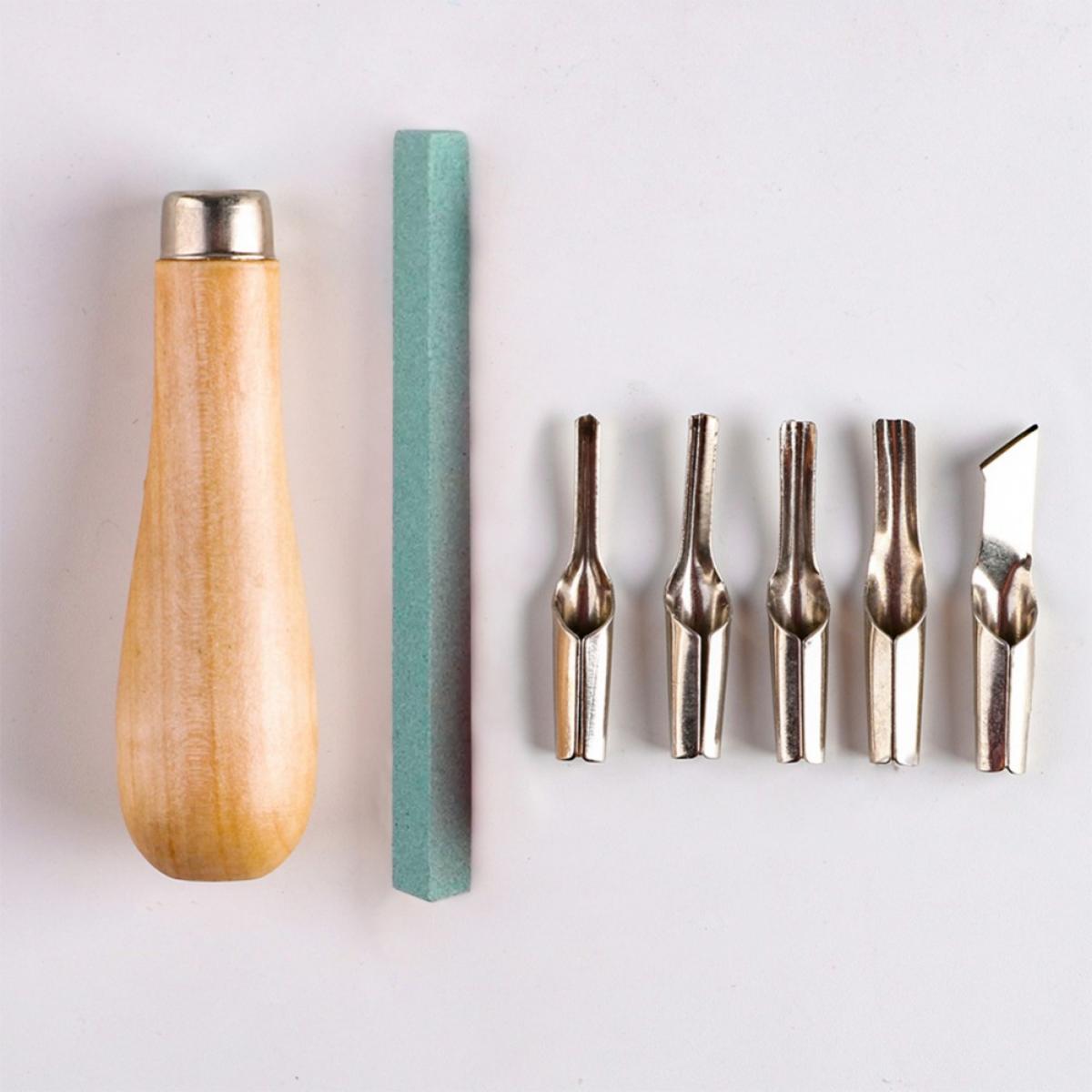 Goiva Para Xilo e Linóleo - 5 Peças - Sinoart Sinoart