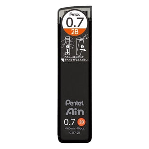 Grafite Pentel Ain Stein 0,7mm - 2B