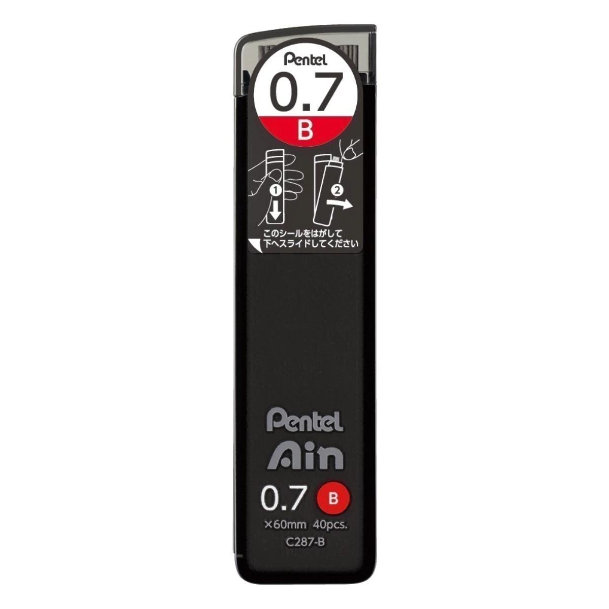 Grafite Pentel Ain Stein 0,7mm - B Pentel