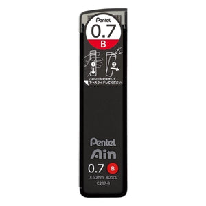 Grafite Pentel Ain Stein 0,7mm - B