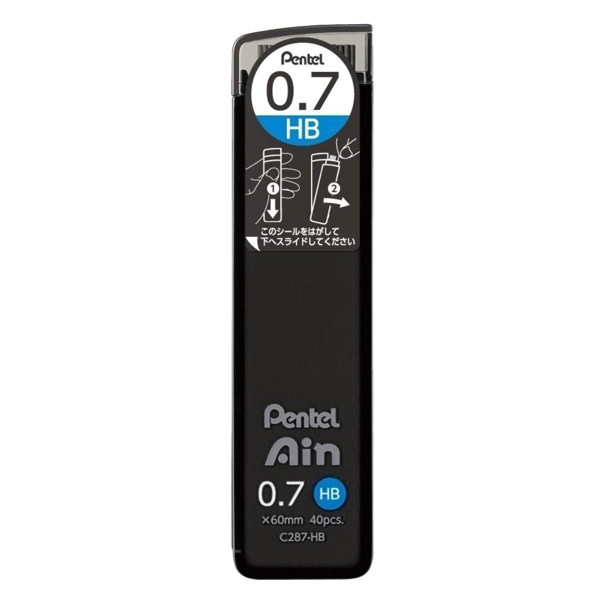 Grafite Pentel Ain Stein 0,7mm - HB Pentel