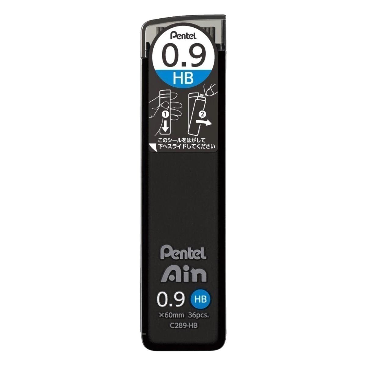 Grafite Pentel Ain Stein 0,9mm - HB Pentel
