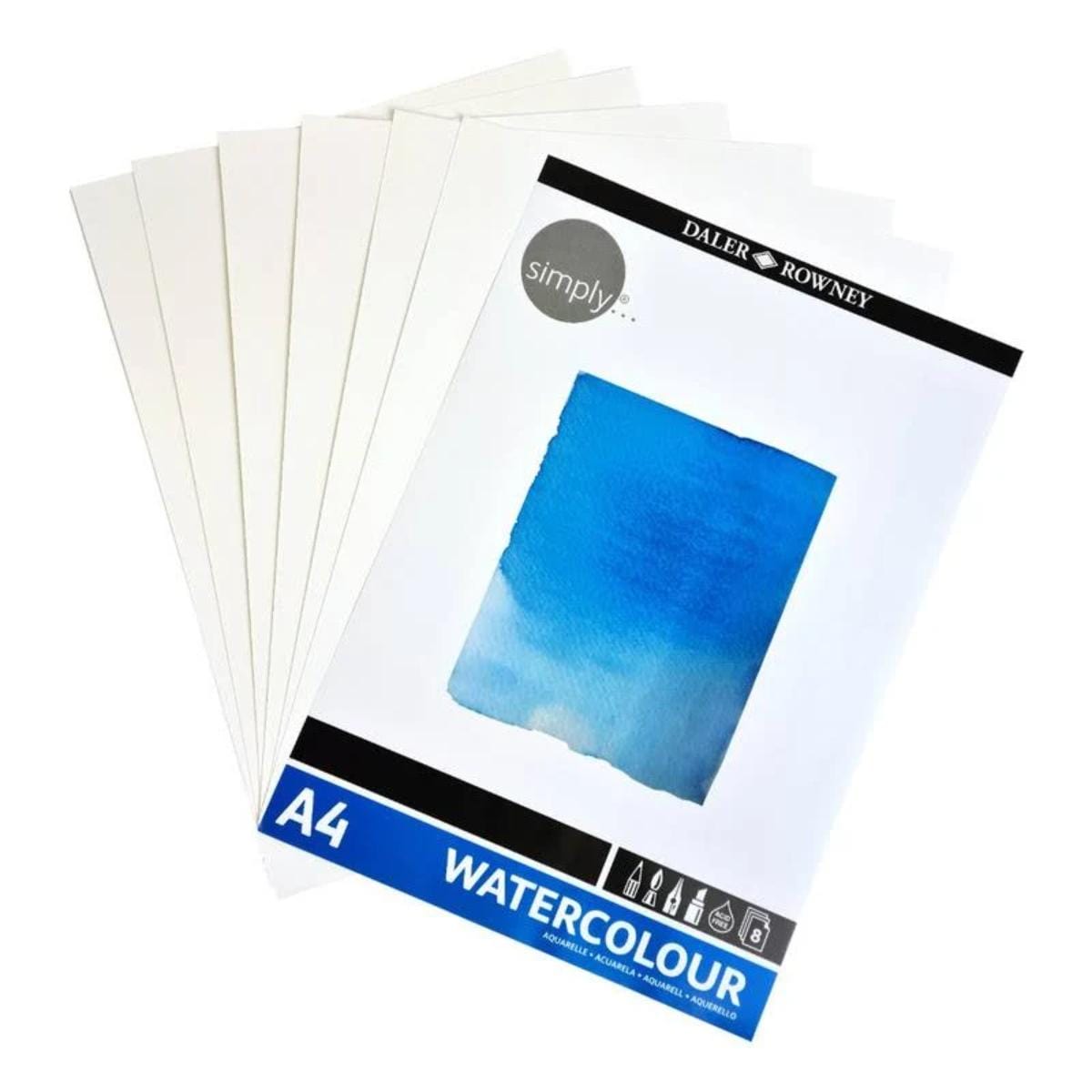 Kit Aquarela Daler & Rowney - Simply - 25 Itens Daler & Rowney