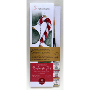 Kit Aquarela Hahnemühle Bookmark Painting Set - Christmas Edition Livraria Skilo