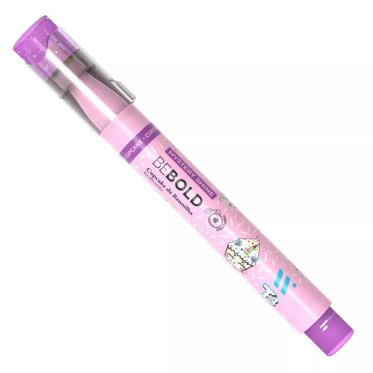 Kit Bebold Marca Texto Glitter + TikBalm Livraria Skilo