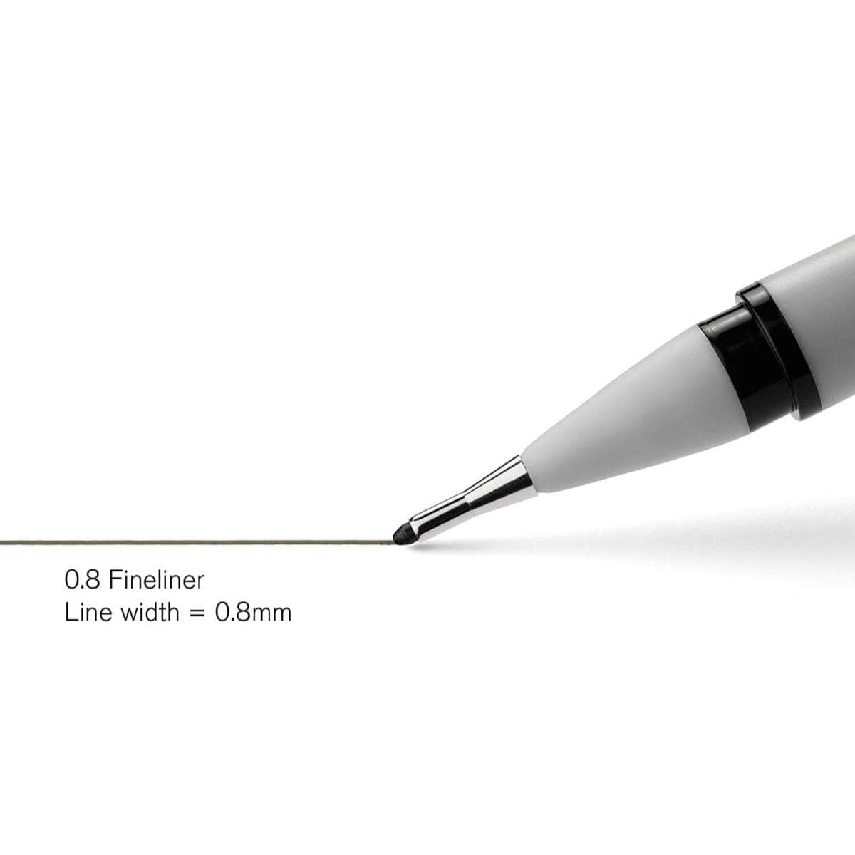 Kit Canetas Fineliner Winsor & Newton 0.8MM - 5 Unidades Winsor & Newton