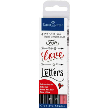 Kit Canetas Para Lettering Faber Castell - 4 Canetas Faber-Castell
