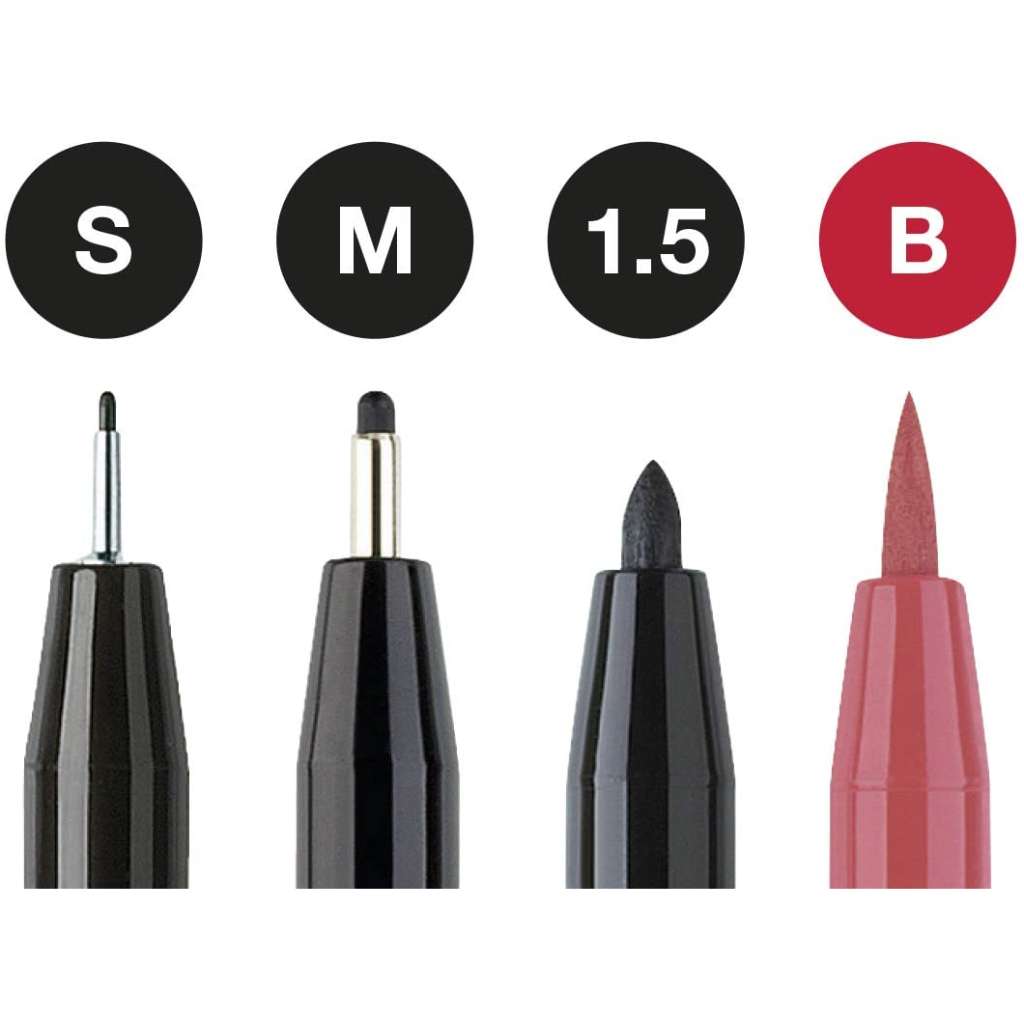 Kit Canetas Para Lettering Faber Castell - 4 Canetas Faber-Castell