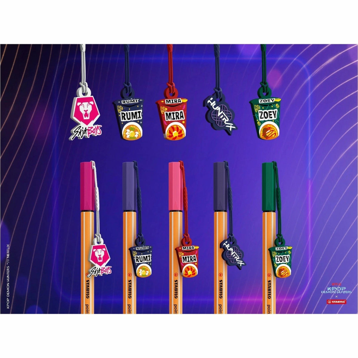 Kit Canetas Stabilo Point 88 e Pen 68 - Estojo com 6 Unidades Stabilo