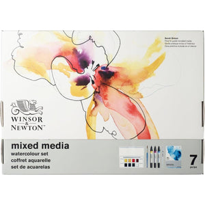 Kit de Aquarela Mix Media - Winsor & Newton - 7 Peças