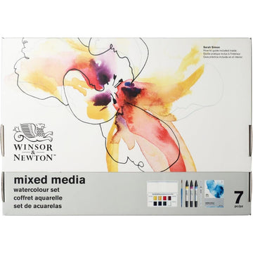 Kit de Aquarela Mix Media - Winsor & Newton - 7 Peças Winsor & Newton
