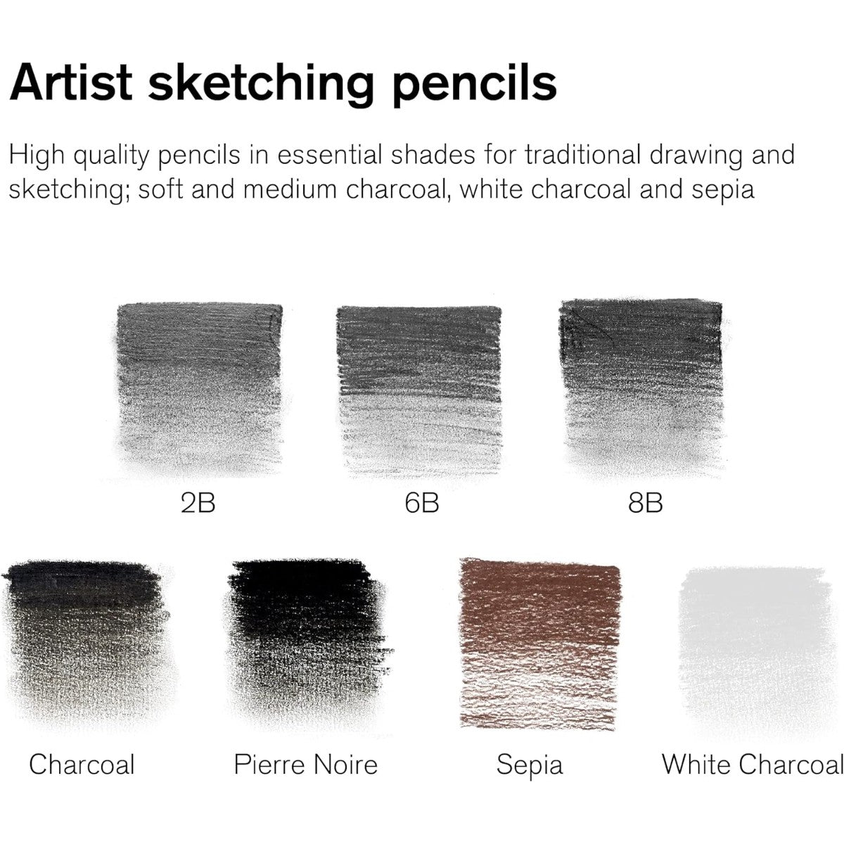 Kit de Desenho e Sketching Winsor & Newton com 10 Peças Winsor & Newton