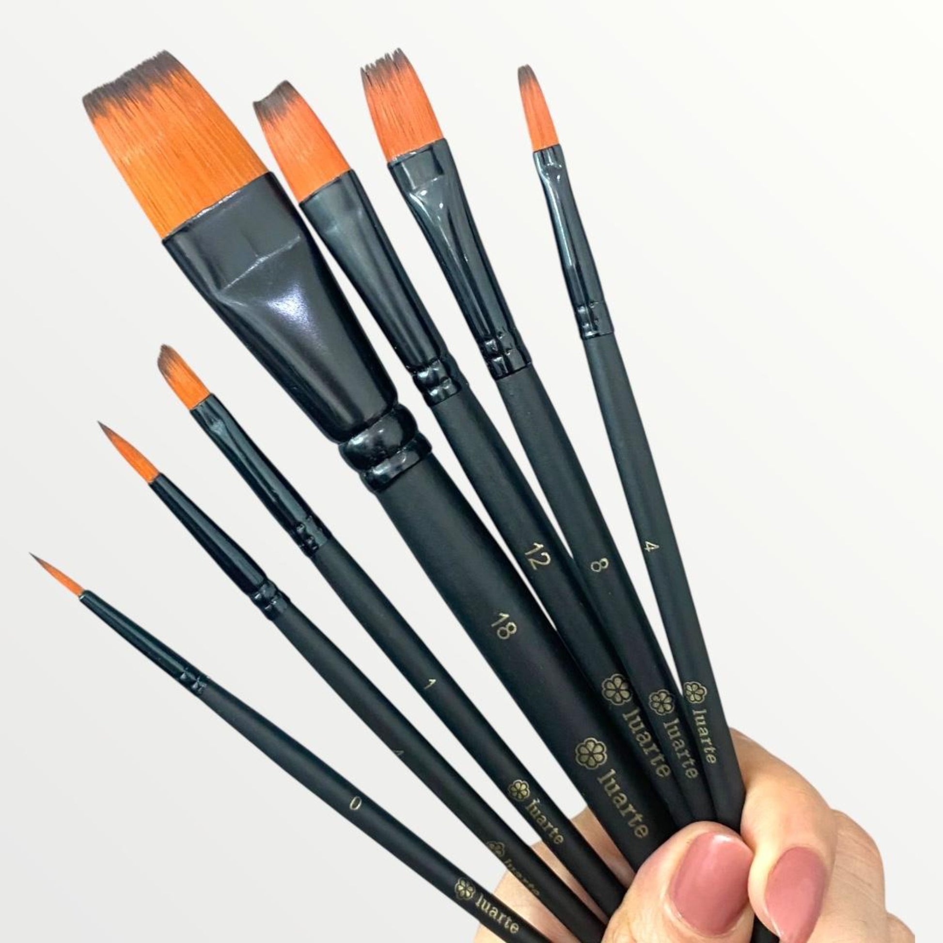 Kit de Pincéis Luarte Star - 7 Peças Livraria Skilo