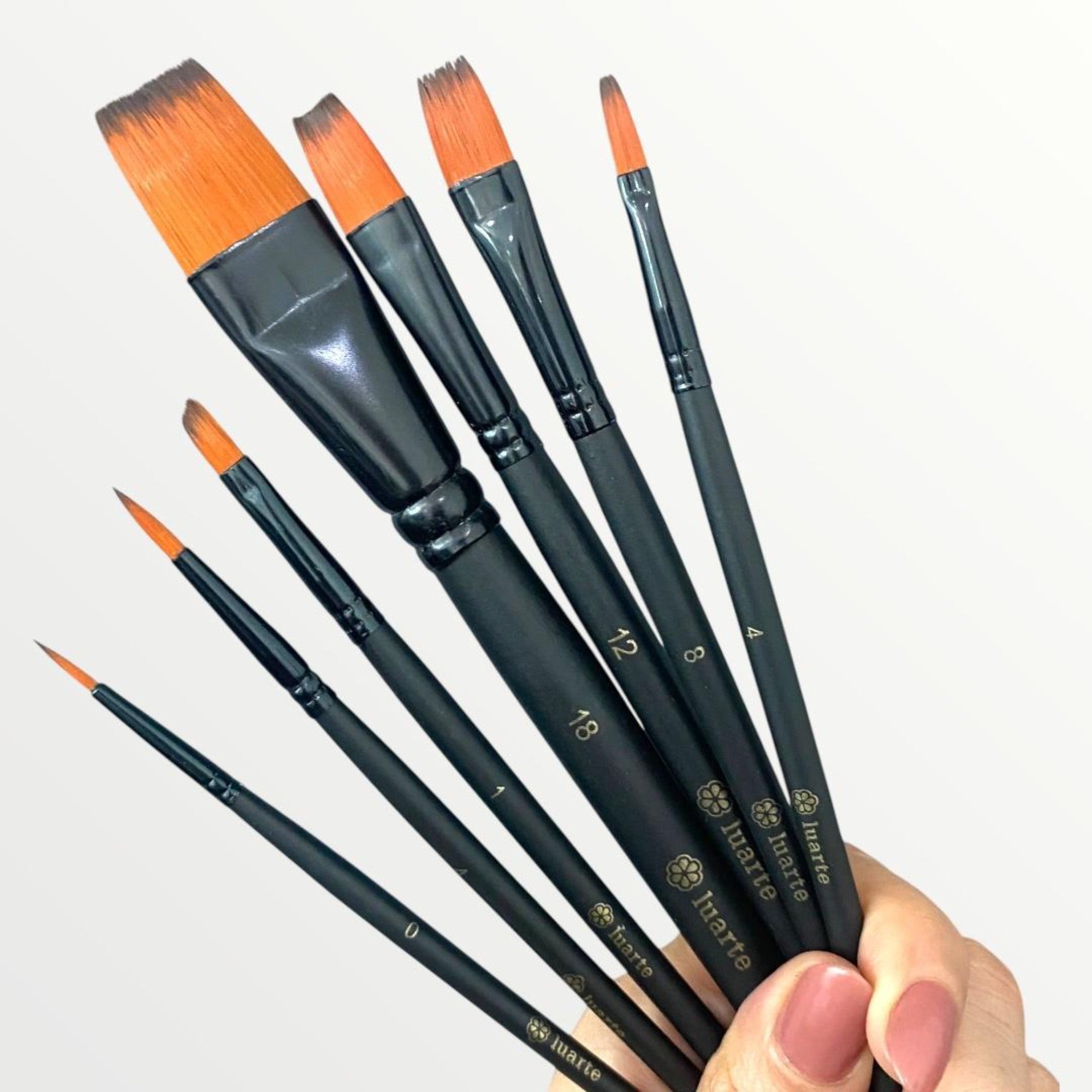 Kit de Pincéis Luarte Star - 7 Peças Livraria Skilo