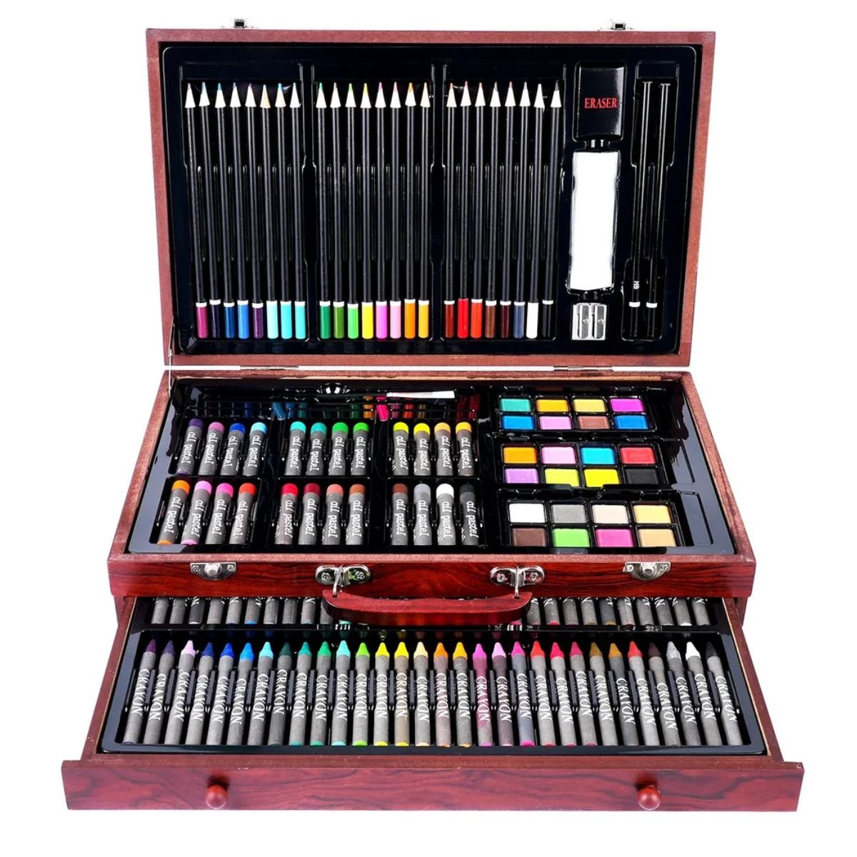 Kit Desenho Completo Aureuo - Maleta com 140 Peças Phoenix