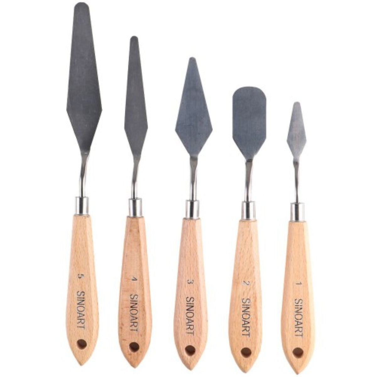 Kit Espátula de Aço Sinoart - SFT092 Livraria Skilo