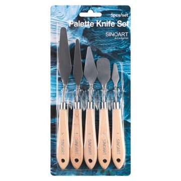 Kit Espátula de Aço Sinoart - SFT092 Livraria Skilo