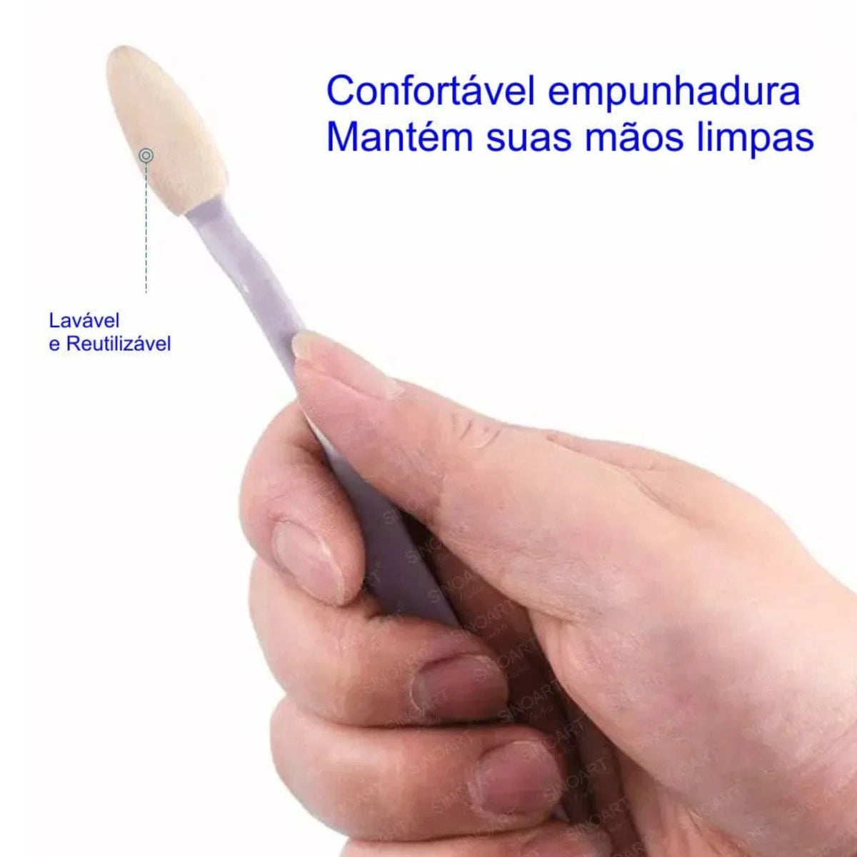 Kit Espátula Plástica Sinoart - Com Esponja - A250 Livraria Skilo