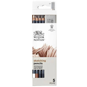 Kit Lápis Desenho Sketching Winsor & Newton - 5 Peças