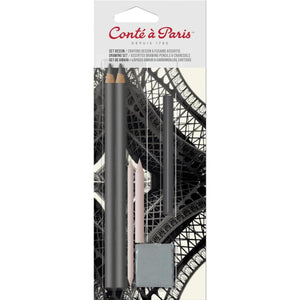 Kit Lápis Para Desenho Conté à Paris - 5 Itens