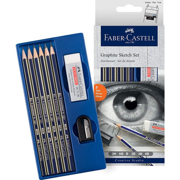 Kit Lápis Para Desenho Faber Castell - Goldfaber Faber-Castell