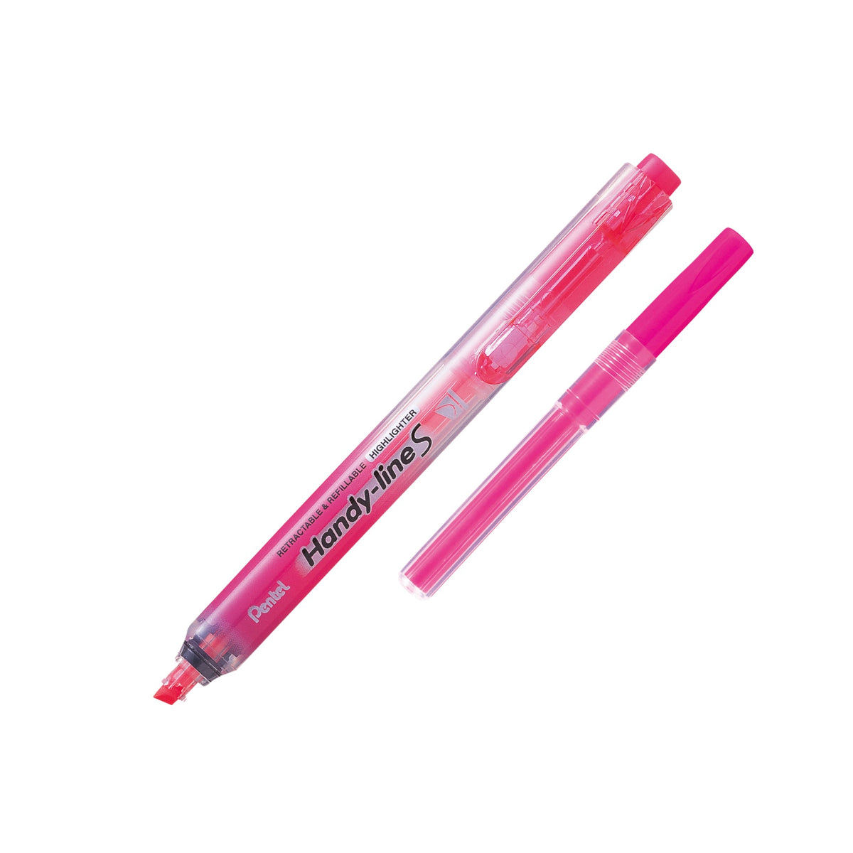 Kit Marca-Texto Retrátil Pentel Handy-Line S - 3 Unidades Livraria Skilo