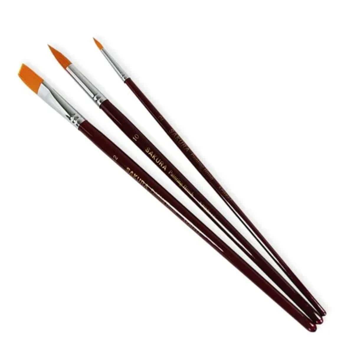 Kit Pincel Artístico Sakura Painting Brush - 3RF Sakura