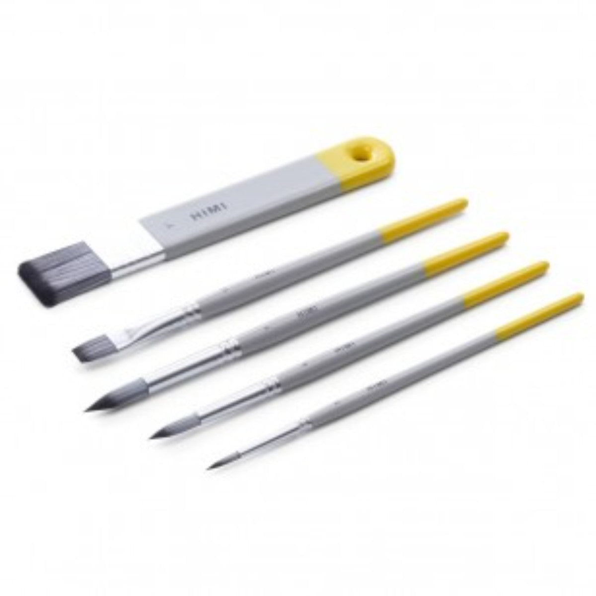 Kit Pincel Brush para Guache HIMI com 5 Himi