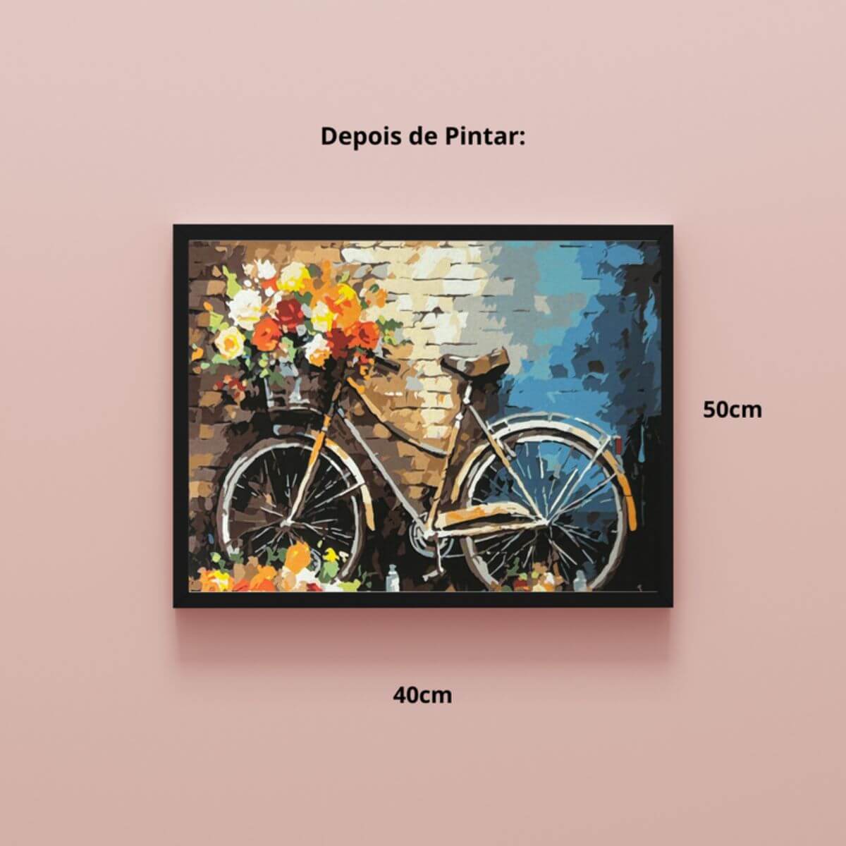 Kit Pintura Numerada em Tela - Amterdam - 40x50cm Sinoart