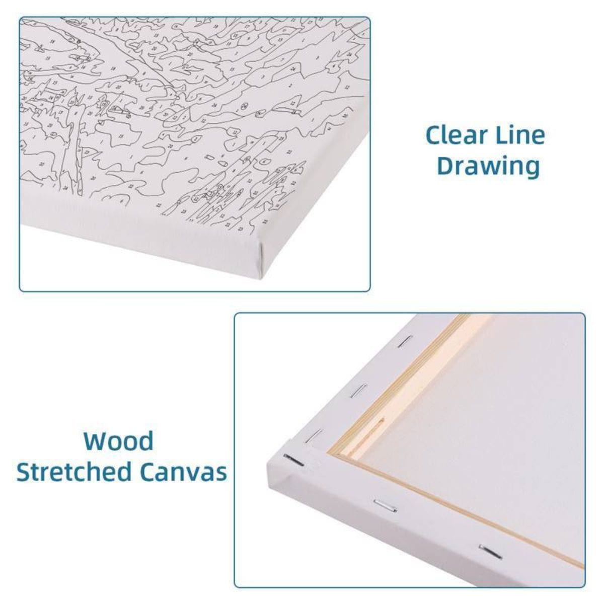 Kit Pintura Numerada em Tela - Balloons - 40x50cm Sinoart