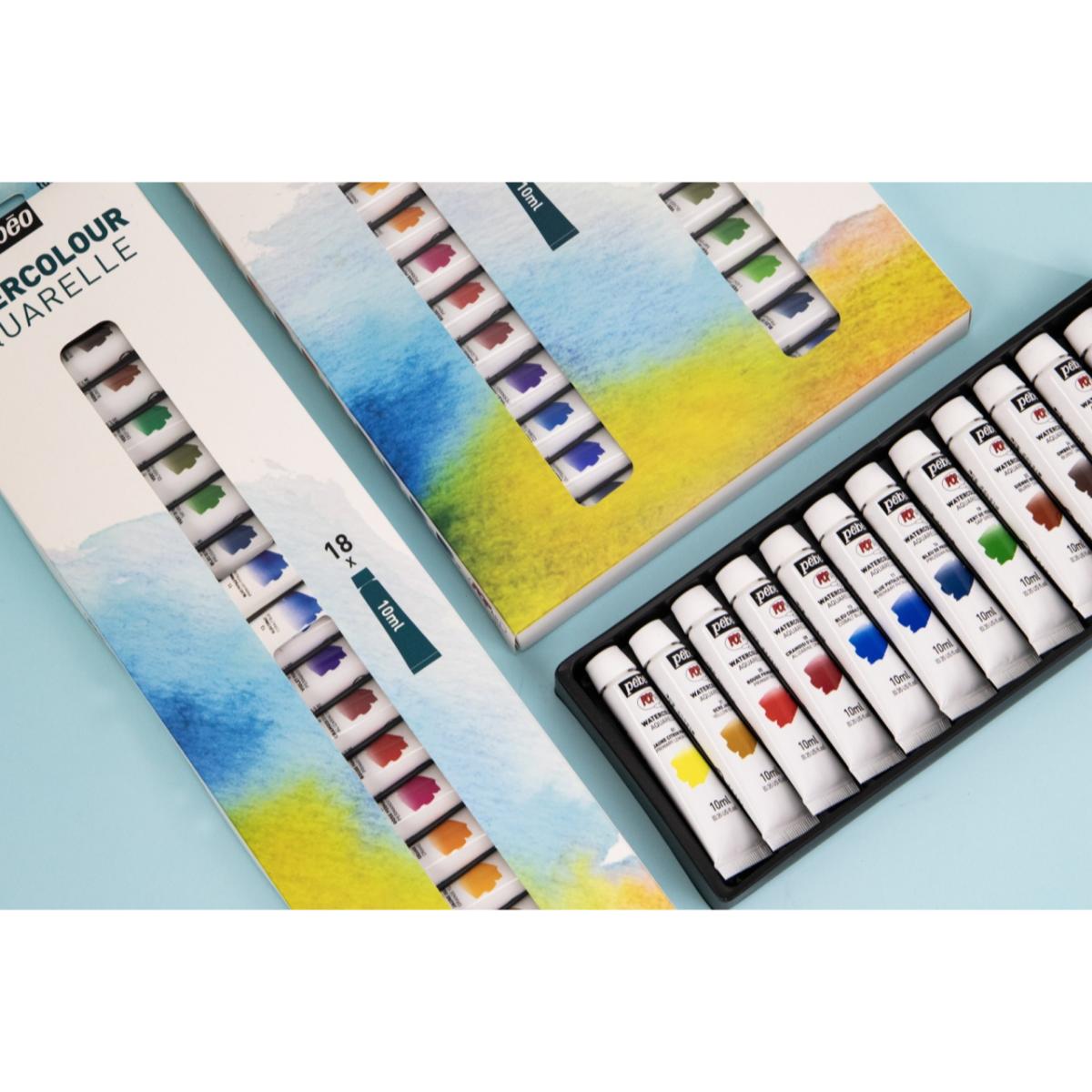 Kit Tinta Aquarela Pebeo Pop Art - 24 Cores Pebeo
