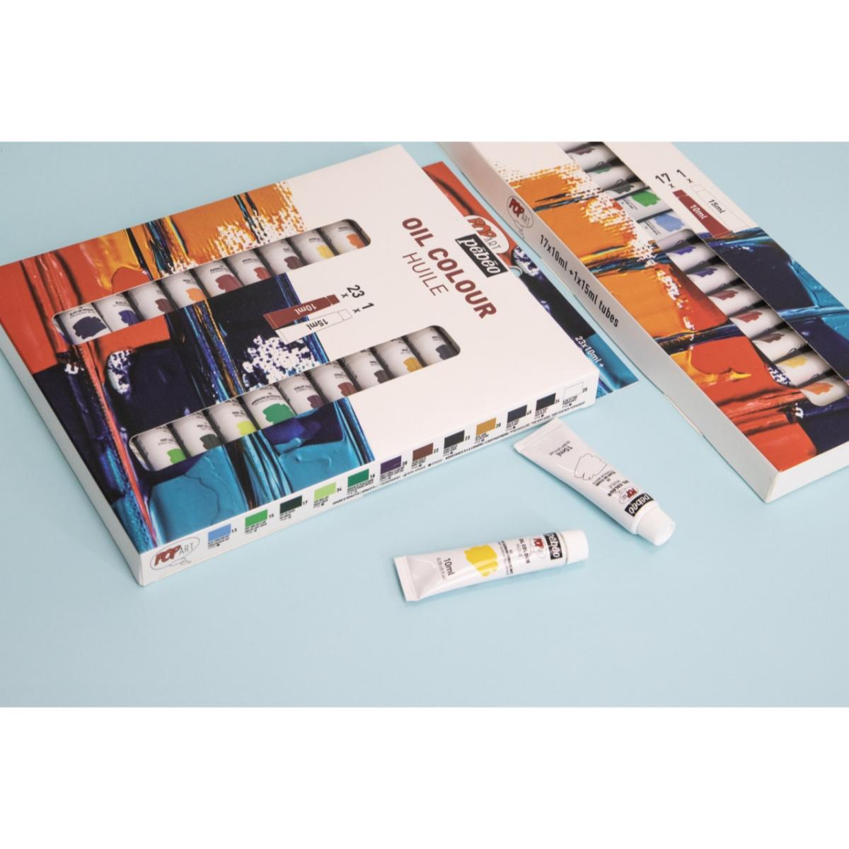 Kit Tinta Óleo Pebeo Pop Art - 24 Cores Pebeo