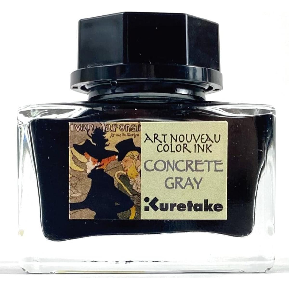 Kuretake Ink-Café Art Noveau - Concrete Gray Kuretake