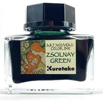 Kuretake Ink-Café Art Noveau - Zsolnay Green Kuretake