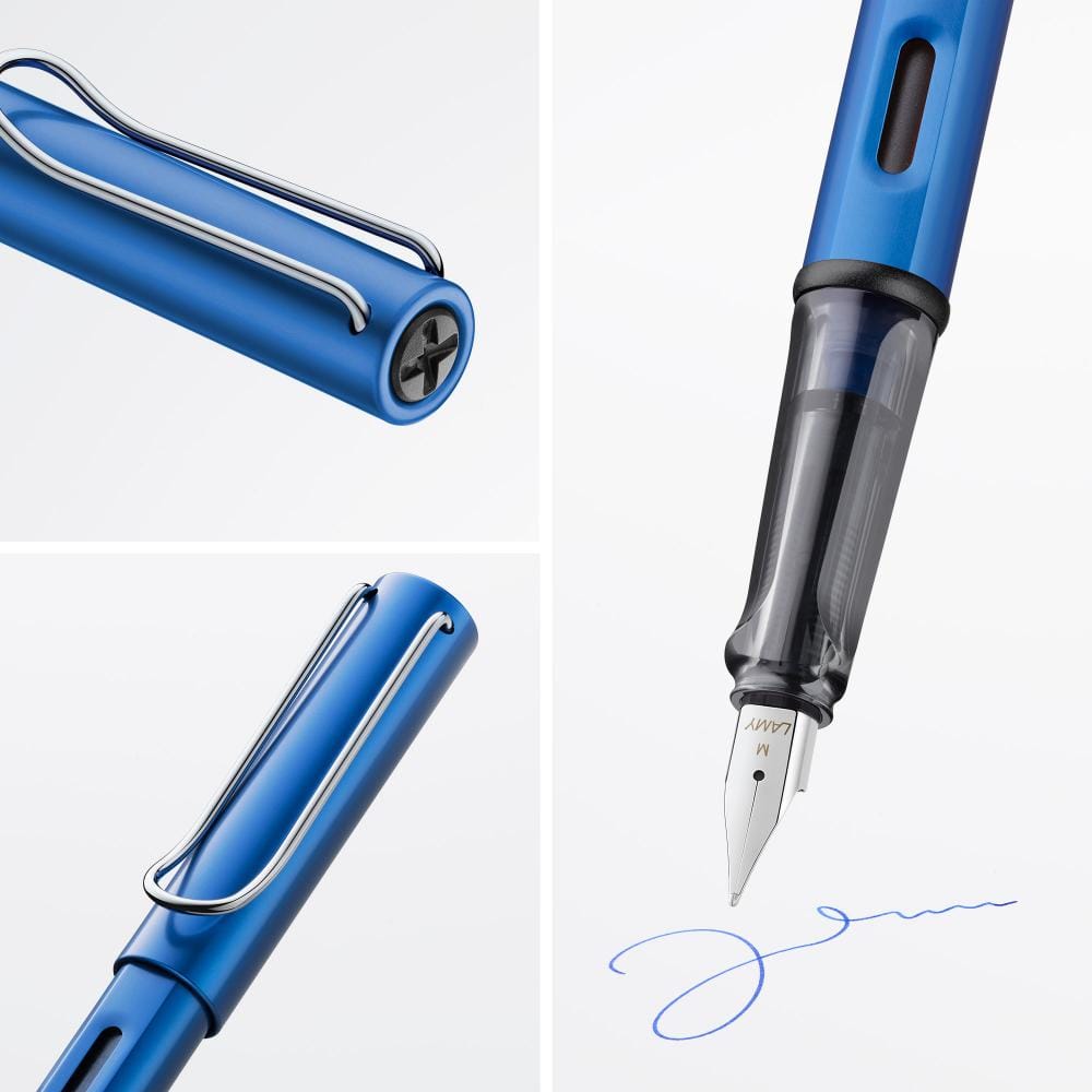 Lamy Al-Star Ocean Blue 028 - Caneta Tinteiro - M Lamy