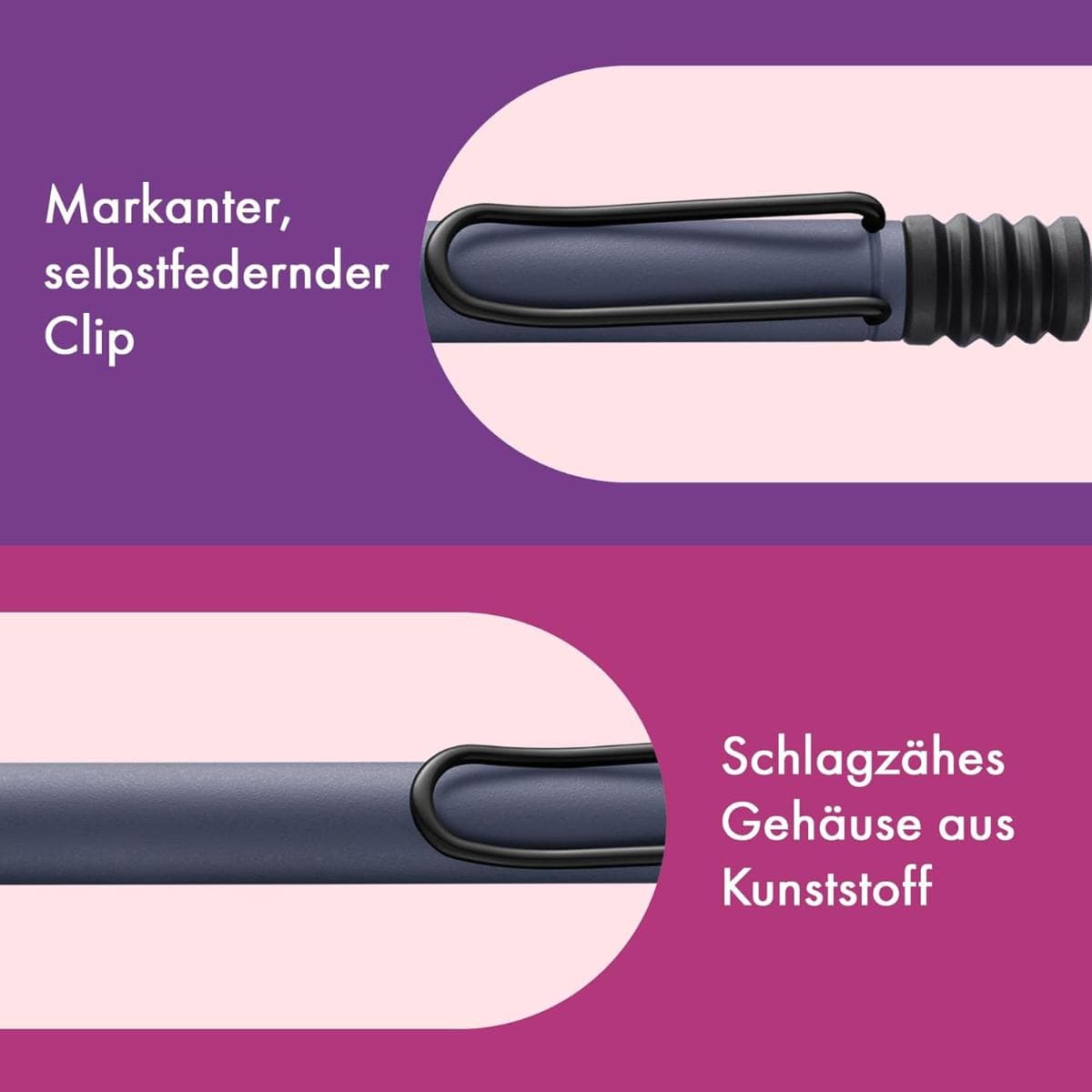 Lamy Safari Esferográfica - Pink Cliff Lamy