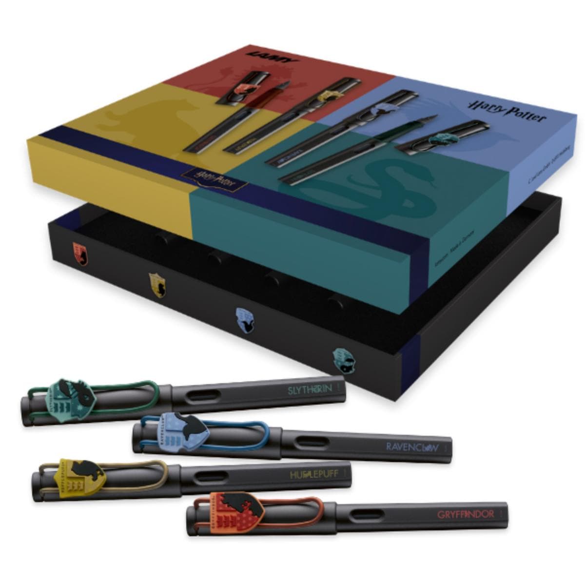 Lamy Safari Harry Potter - Estojo com 4 Canetas Tinteiro Lamy