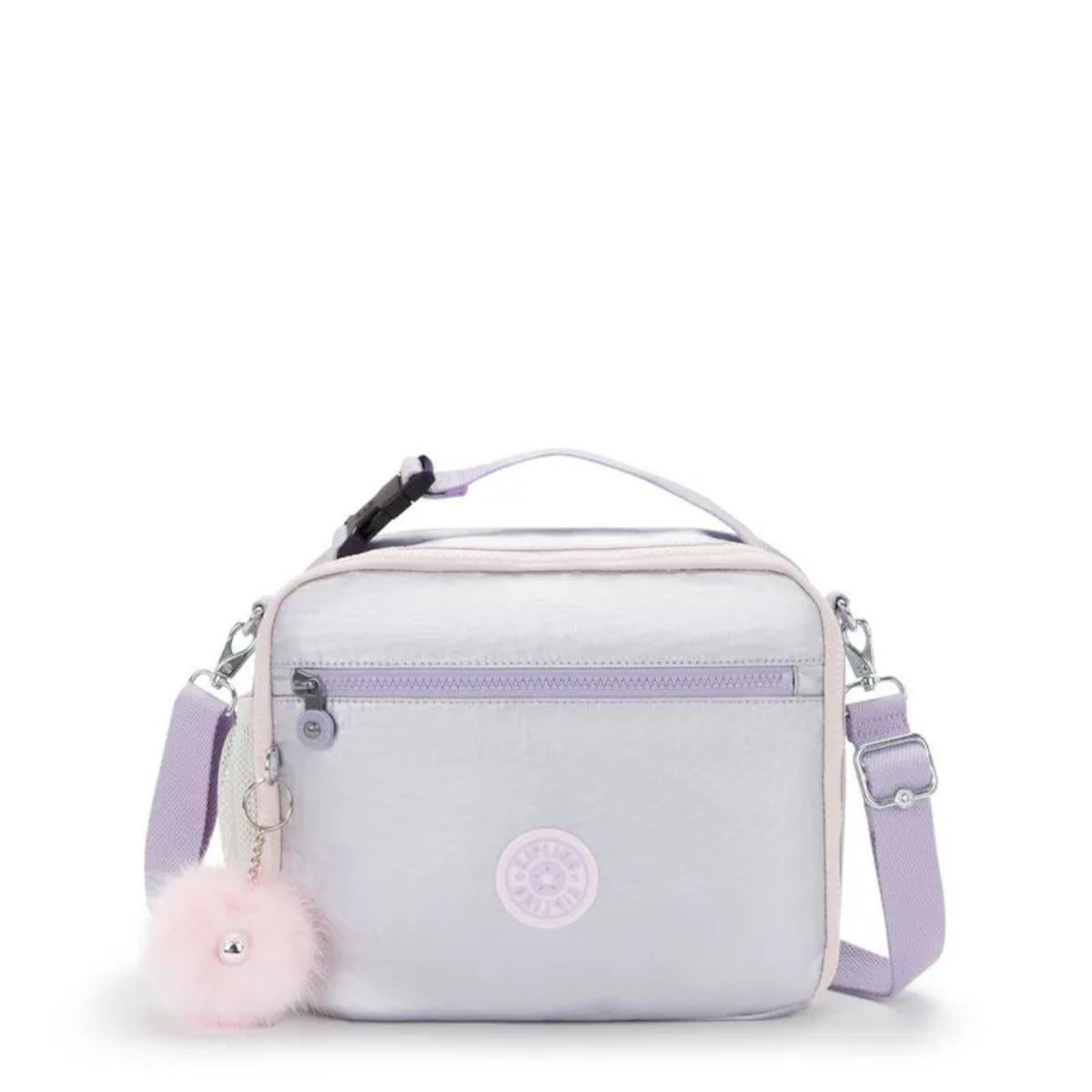 Lancheira Kipling Ermy - Silver Glow Met Kipling