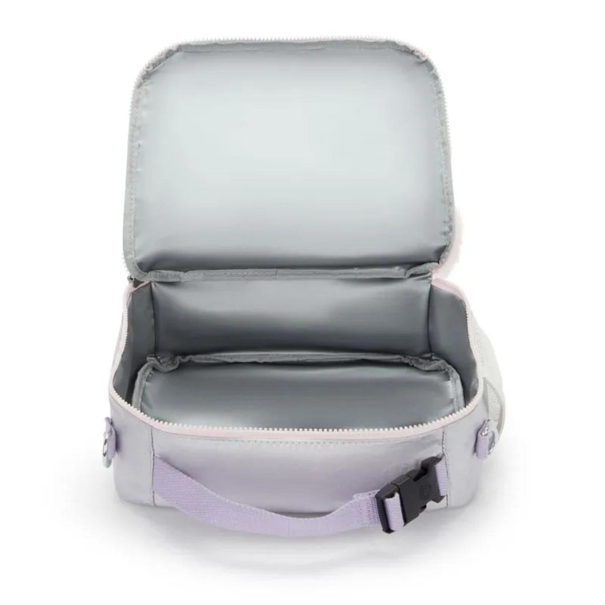 Lancheira Kipling Ermy - Silver Glow Met Kipling