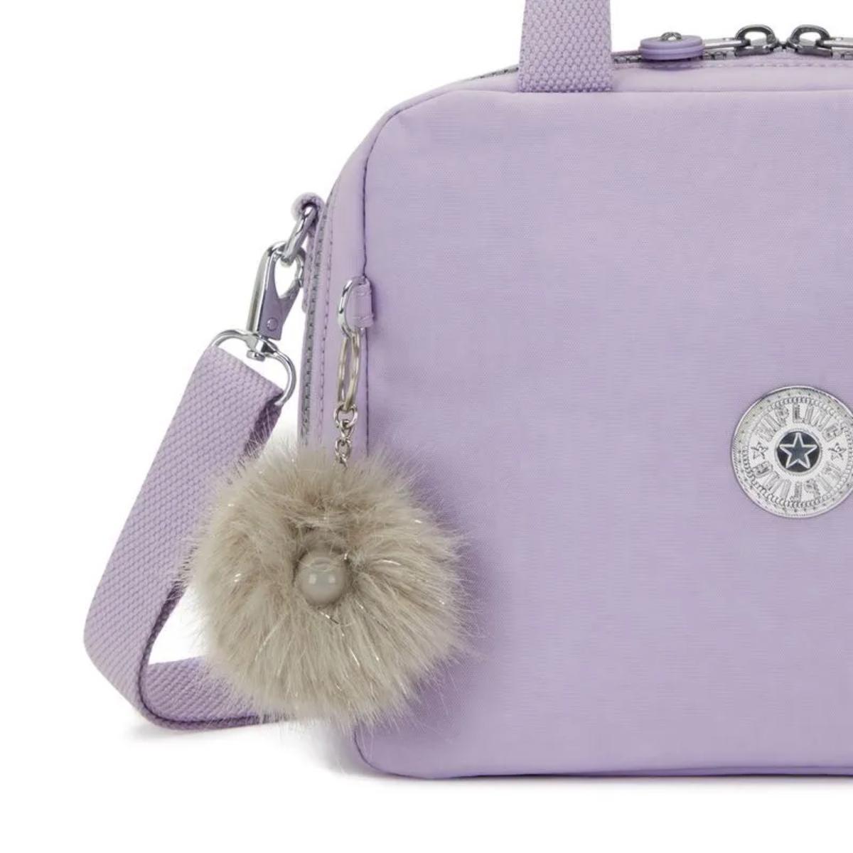 Lancheira Kipling Miyo - Bridal Lavender Kipling