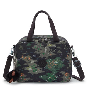 Lancheira Kipling Miyo - Camo Treasure - Estampa